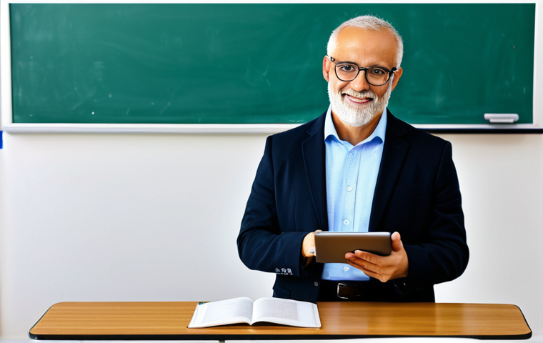 TESOL 강사로서의 리더십 사례 - Passionate TESOL Instructor**

"A TESOL instructor, fully clothed in professional attire, enthusiast...