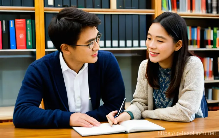 TESOL 강사가 자주 묻는 질문 - **Online and In-Person Teaching Harmony:**
    A dynamic and vibrant full-shot image of a modern TES...