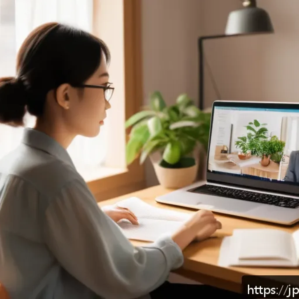 TESOL 자격증으로 가능한 다양한 기회 - A modern online English teacher conducting a virtual TESOL lesson with diverse students visible on a...